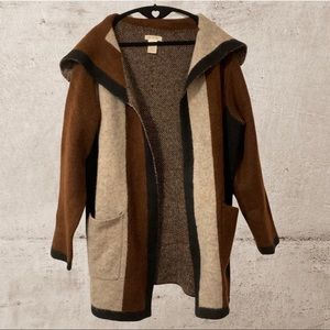 Warm oversized cardigan